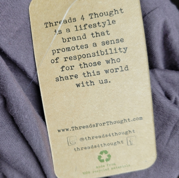 NWT Dusty Plum Purple Open Front Cardigan - Picture 9 of 10